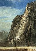 Albert Bierstadt Cathedral Rocks, A Yosemite View oil painting reproduction